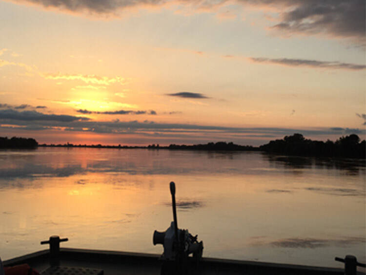 croisière crépusculaire - coucher de soleil